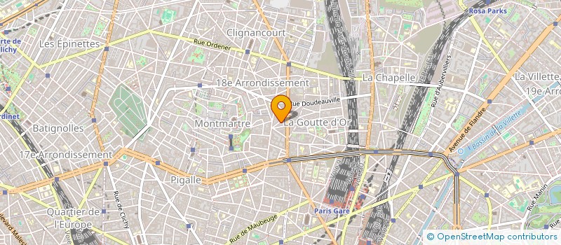 localisation de l'entreprise SCI H. T.  PARIS