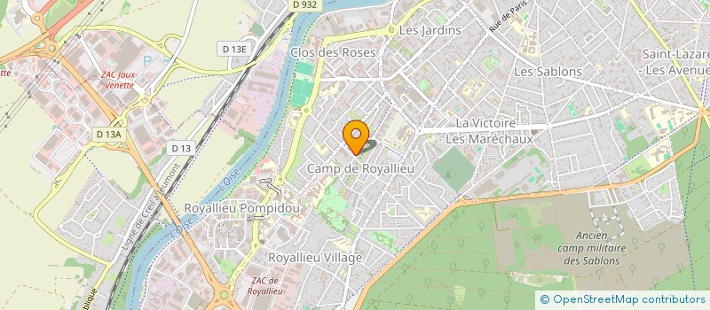 localisation de l'entreprise SCI H&X  COMPIEGNE