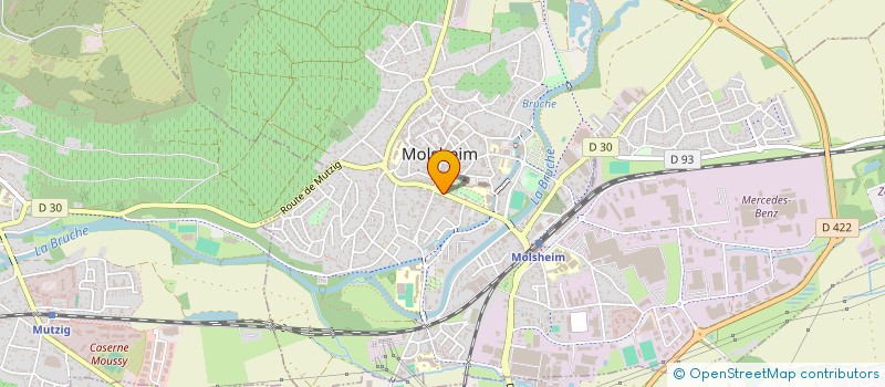 localisation de l'entreprise SCI H&Y  DORLISHEIM