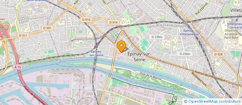 localisation de l'entreprise SCI H Z S CONCEPT à EPINAY-SUR-SEINE