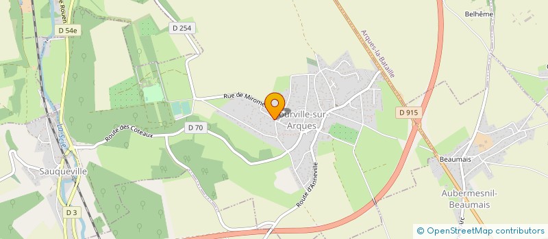 localisation de l'entreprise SCI H2/O  TOURVILLE-SUR-ARQUES