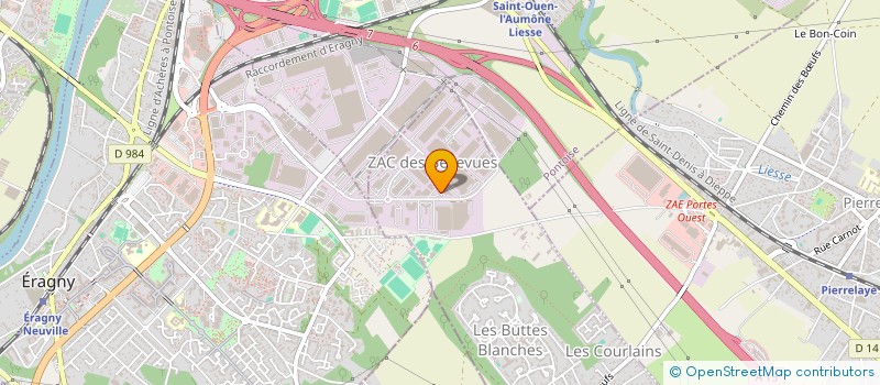 localisation de l'entreprise SCI H2A  HERBLAY-SUR-SEINE