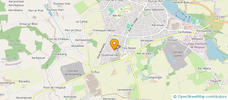 localisation de l'entreprise SCI H2M  SAINT-RENAN