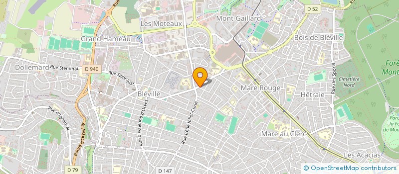 localisation de l'entreprise SCI H2M à LE HAVRE