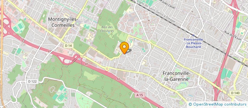 localisation de l'entreprise SCI H2M  FRANCONVILLE