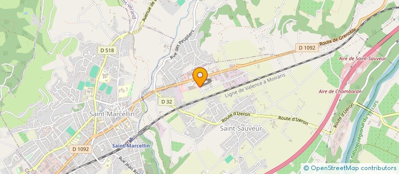 localisation de l'entreprise SCI H2M à SAINT-SAUVEUR