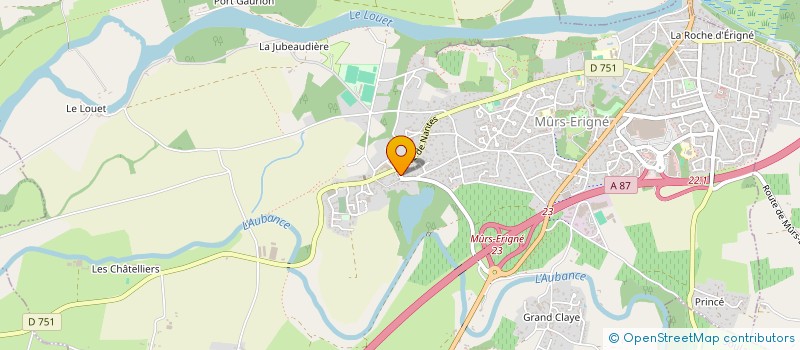 localisation de l'entreprise SCI H2N  MURS-ERIGNE