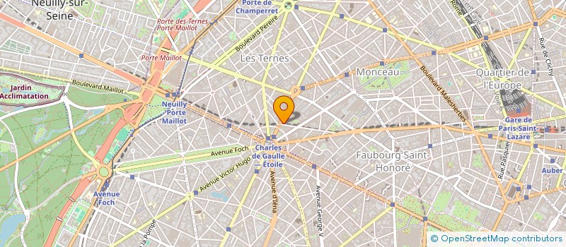 localisation de l'entreprise SCI H3D  PARIS