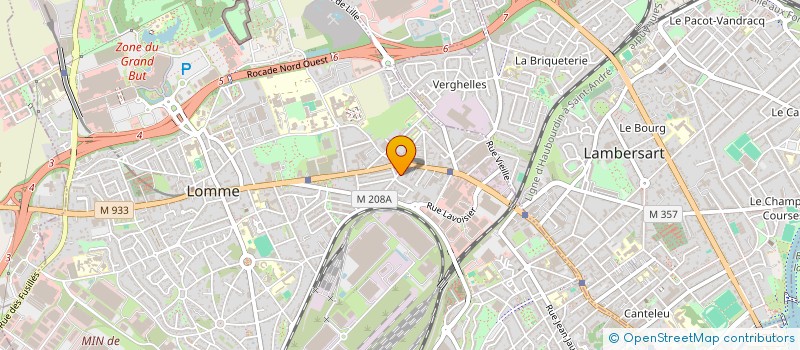 localisation de l'entreprise SCI H3M à LILLE