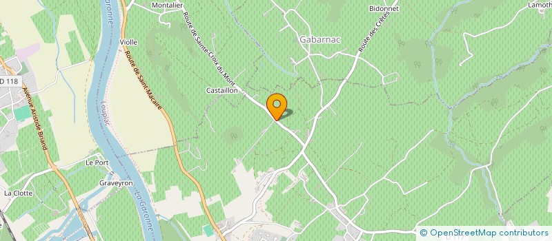 localisation de l'entreprise SCI H7IMMO  SAINTE-CROIX-DU-MONT