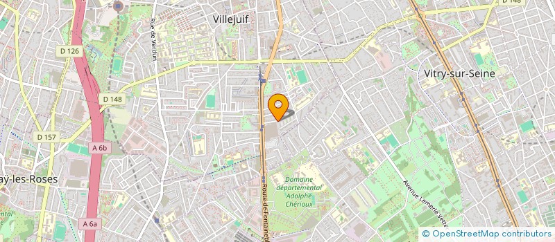 localisation de l'entreprise SCI HA ET HA à VILLEJUIF