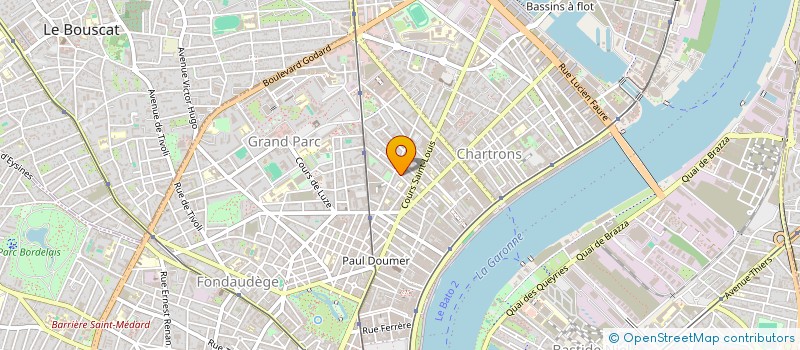 localisation de l'entreprise SCI HA LONG  BORDEAUX