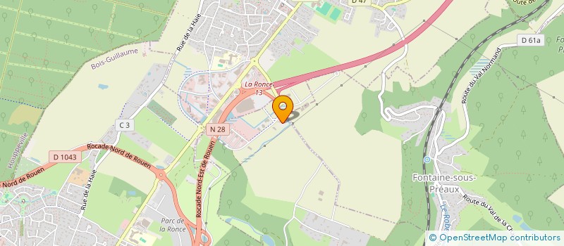 localisation de l'entreprise SCI HA-NICE  SAINT-MARTIN-DU-VIVIER