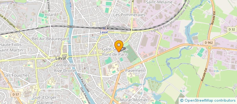 localisation de l'entreprise SCI HA2G à LAVAL
