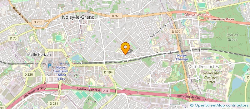 localisation de l'entreprise SCI HAAN à NOISY-LE-GRAND