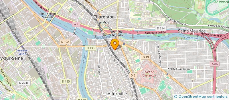 localisation de l'entreprise SCI HABAD à MAISONS-ALFORT