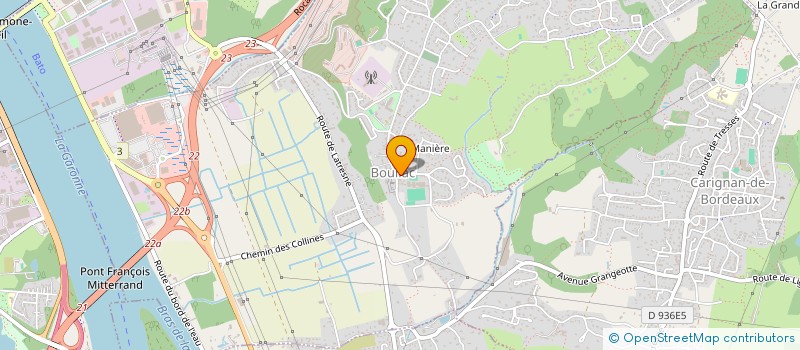 localisation de l'entreprise SCI HABANERA  BOULIAC