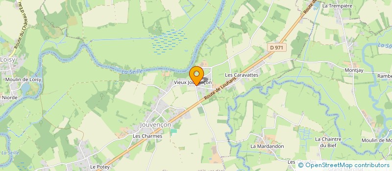 localisation de l'entreprise SCI HABE  JOUVENCON