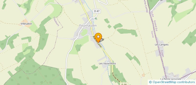 localisation de l'entreprise SCI HABERT DIDEROT  FOURNAUDIN