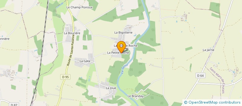 localisation de l'entreprise SCI HABERTAINE  MACHECOUL-SAINT-MEME