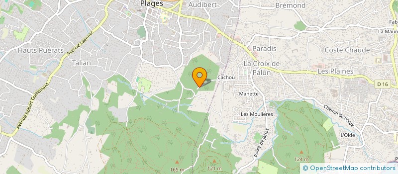 localisation de l'entreprise SCI HABIBAT à SIX-FOURS-LES-PLAGES