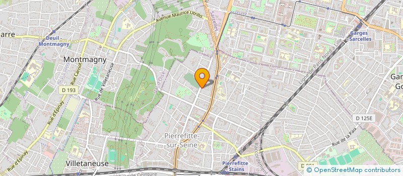 localisation de l'entreprise SCI HABIBECHE à PIERREFITTE-SUR-SEINE