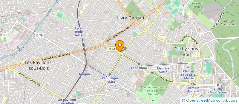 localisation de l'entreprise SCI HABILE IMMO à LIVRY-GARGAN