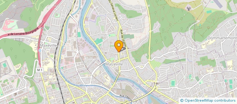 localisation de l'entreprise SCI HABISATIF  MALZEVILLE