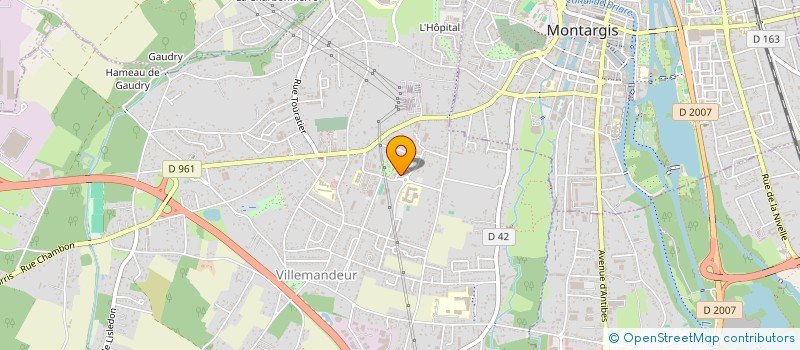 localisation de l'entreprise SCI HABITAMAGE à VILLEMANDEUR