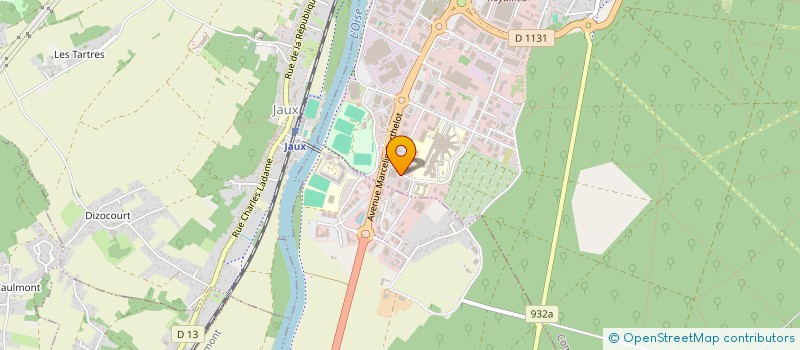 localisation de l'entreprise SCI HABITAT AMIENS SUD  COMPIEGNE