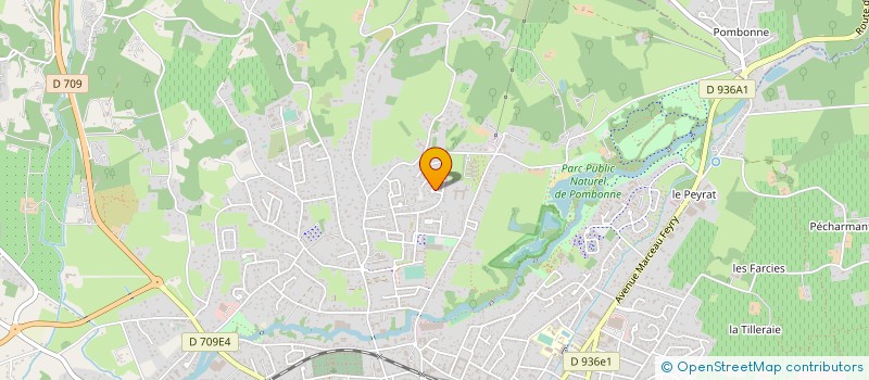 localisation de l'entreprise SCI HABITAT DU SUD  SAINT-LAURENT-DES-VIGNES