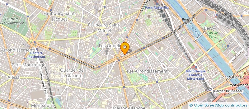 localisation de l'entreprise SCI HABITAT GARE DE L'EST à PARIS