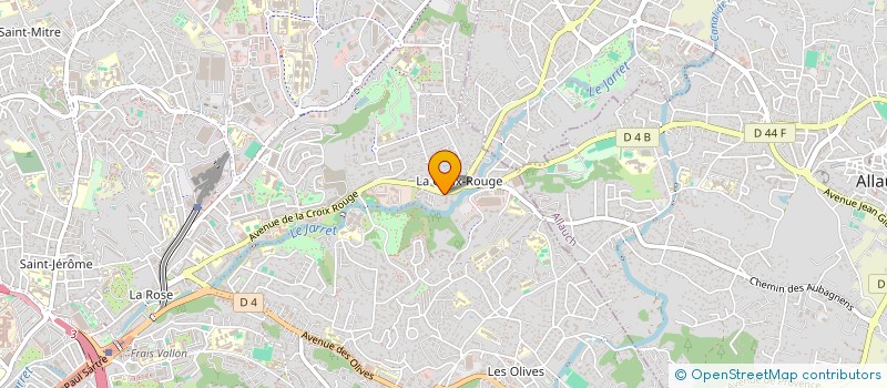 localisation de l'entreprise SCI HABITAT II  PLAN-DE-CUQUES