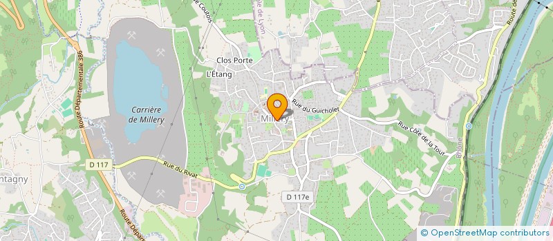 localisation de l'entreprise SCI HABITAT JB  MONTAGNY