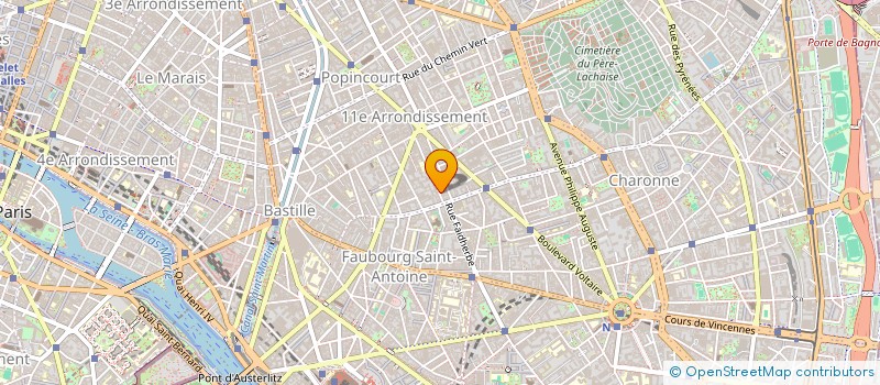 localisation de l'entreprise SCI HABITAT PARIS VINCENNES  PARIS