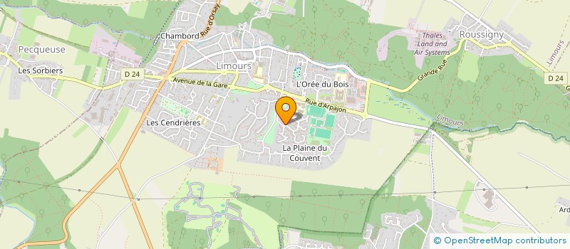 localisation de l'entreprise SCI HABITATS LOISIRS à LIMOURS