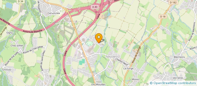 localisation de l'entreprise SCI HABO  NEYDENS