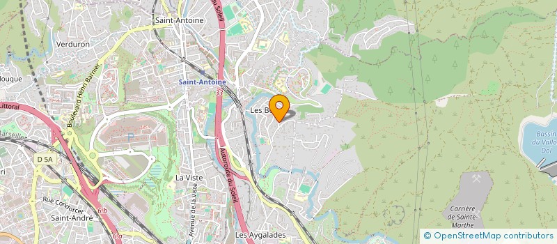 localisation de l'entreprise SCI HABRI à MARSEILLE