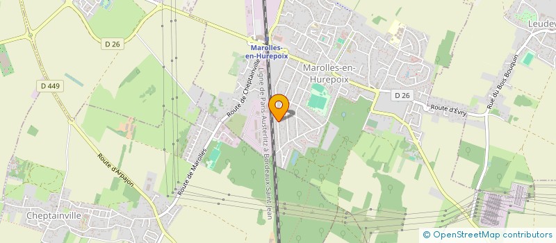 localisation de l'entreprise SCI HABZ  MAROLLES-EN-HUREPOIX