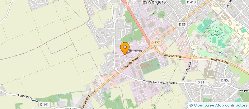 localisation de l'entreprise SCI HAC  SAINT-ANDRE-LES-VERGERS