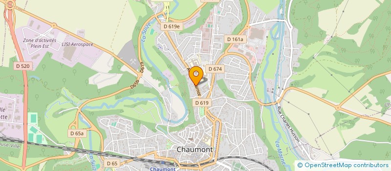 localisation de l'entreprise SCI HACHAM à CHAUMONT