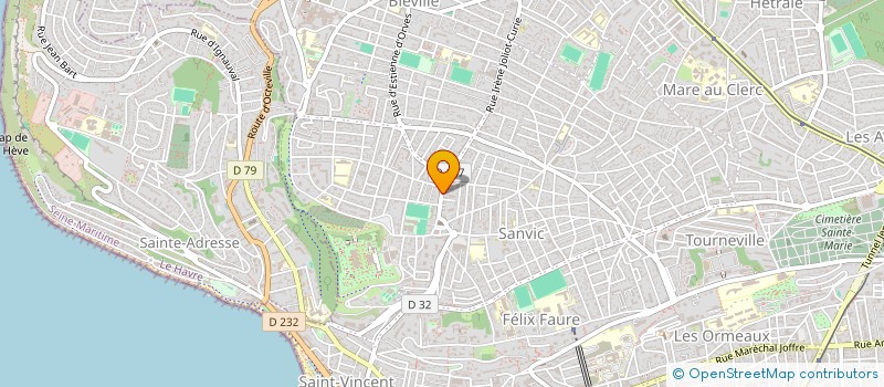 localisation de l'entreprise SCI HACHARD à LE HAVRE