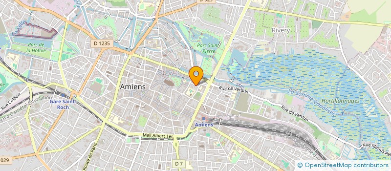 localisation de l'entreprise SCI HACHE - MOREAU à AMIENS