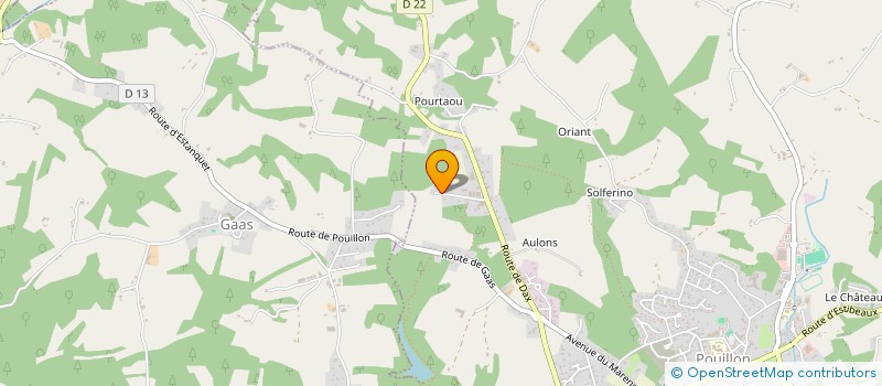 localisation de l'entreprise SCI HACHELLE à POUILLON