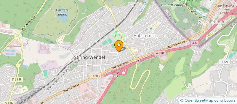 localisation de l'entreprise SCI HACHMI  STIRING-WENDEL