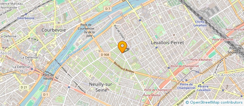 localisation de l'entreprise SCI HADDAD à NEUILLY-SUR-SEINE