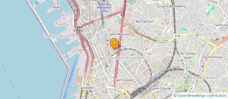 localisation de l'entreprise SCI HADDAD FENECH FRERES à MARSEILLE