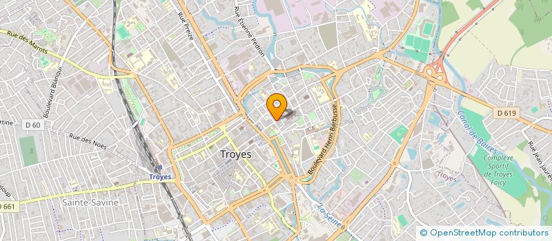 localisation de l'entreprise SCI HADDAD OUALID à TROYES