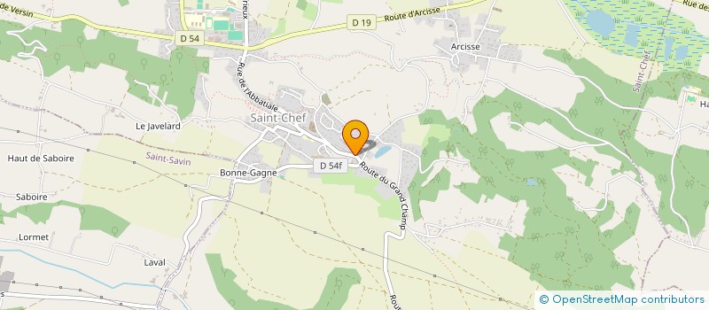 localisation de l'entreprise SCI HADDAR IMMOBILIERE  SAINT-CHEF