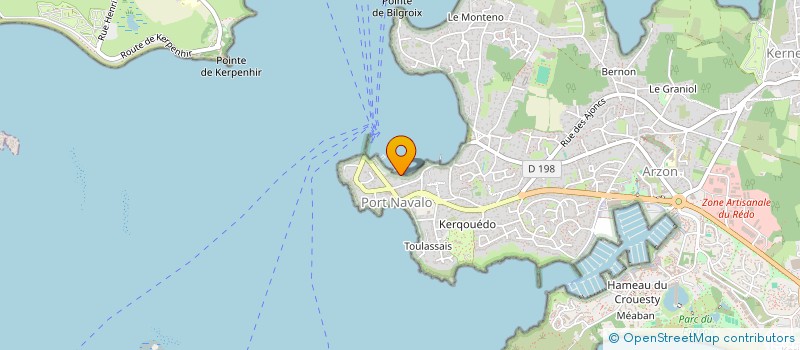 localisation de l'entreprise SCI HADDOCK  ARZON